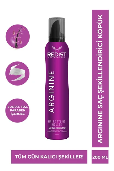 Redist Arginine Argan Saç Köpüğü 200 ml