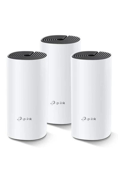TP-LINK Deco M4 Ac1200 Tüm Evi Kapsayan 3'lü Mesh Wifi Sistemi