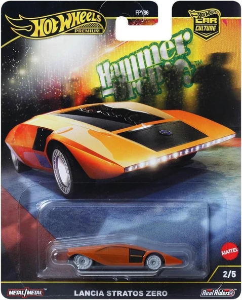 Hot Wheels Premium Car Culture LANCIA STRATOS ZERO HRV77 - 2