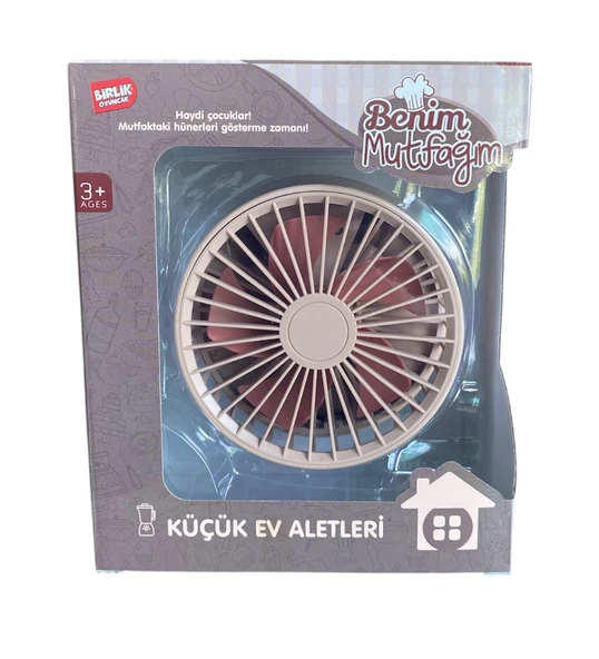 Işıklı Sesli Fonksiyonlu Oyuncak Pervane - Vantilatör - Eğlenceli- Eğitici Oyuncak Küçük Ev Aletleri - 3