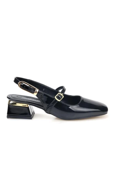 Pisagor Ps-33710 Arkası Açık Kadın Topuklu Ayakkabı - 5