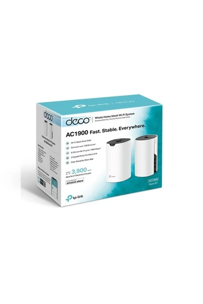 TP-LINK Deco S7 2 Li Paket Ac1900 Tüm Evi Kapsayan Mesh Wifi Sistemi - 5
