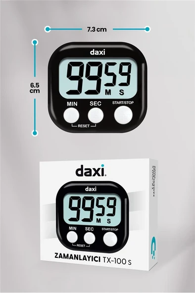 Daxi TX-100 Siyah Kronometre - 6