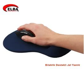 Elba K06152 Bileklikli Jel Mouse Pad Mavi - 4