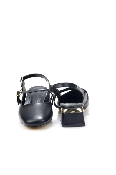 Pisagor Ps-33710 Arkası Açık Kadın Topuklu Ayakkabı - 4