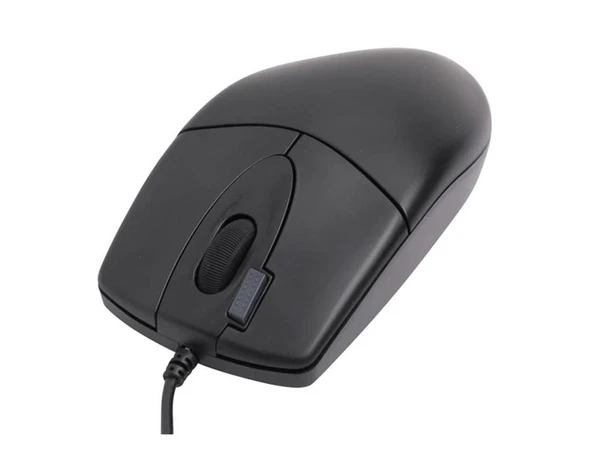 A4 Tech Op-620D Siyah Usb Kablolu Optik 1200Dpi 1,5Mt Kablo Mouse - Resim 3