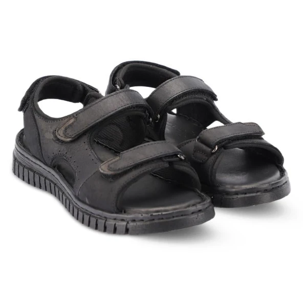 Forelli 38506-G ARYA Siyah Kadın Sandalet - 2