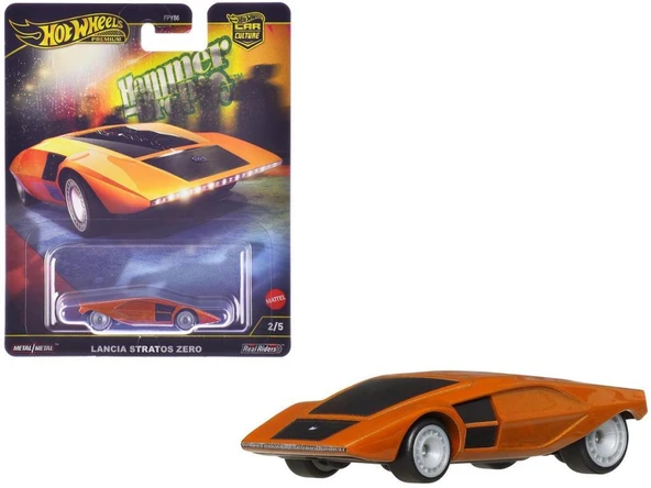 Hot Wheels Premium Car Culture LANCIA STRATOS ZERO HRV77