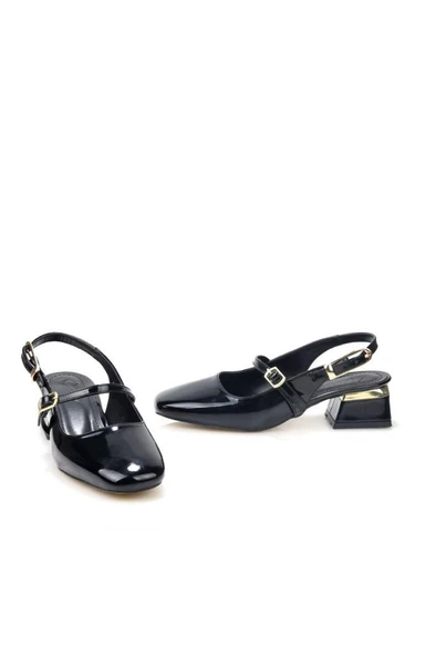 Pisagor Ps-33710 Arkası Açık Kadın Topuklu Ayakkabı - 7