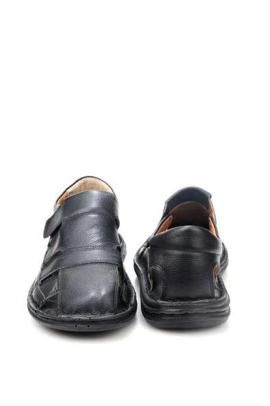 Pisagor Ps-33760 Erkek Ortopedik Deri Günlük Sandalet Ayakkabı - 8