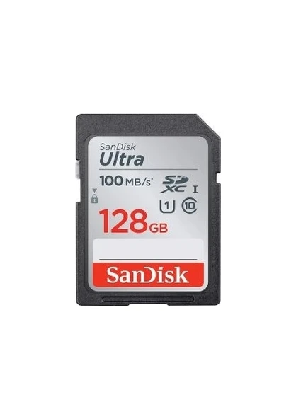 Sandisk Ultra SDSDUNR-128G-GN3IN Class 10 UHS-I U1 128 GB Hafıza Kartı