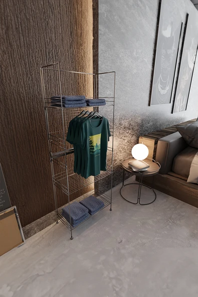 Akroraf Teşhir Standı Galvaniz - Resim 6