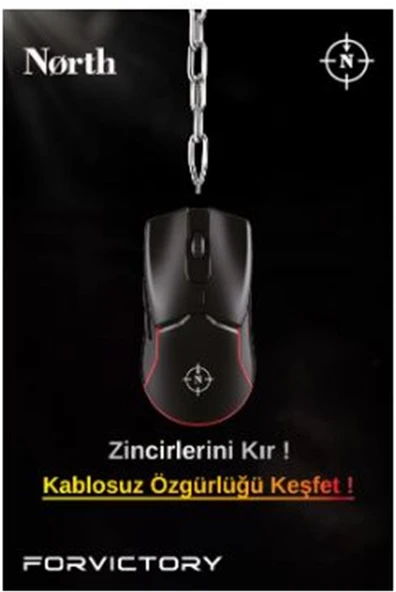 North Prestige Premium Quality Kablosuz Oyuncu Mouse