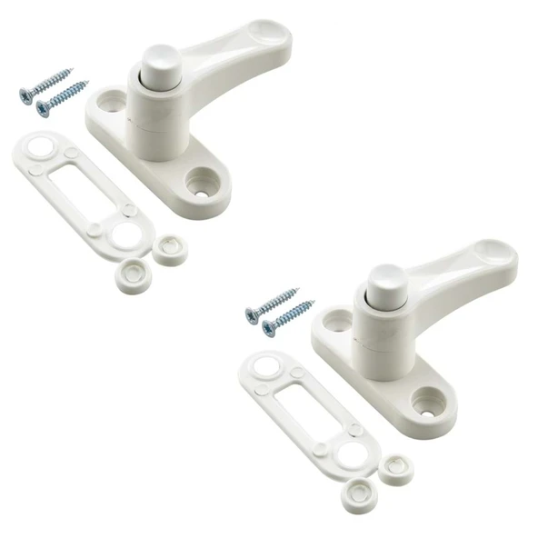 Pvc Basmalı Kapı Pencere Emniyet Kilidi Pimapen Ev Çocuk Bebek Güvenlik Kilidi 2 Adet ürün görseli