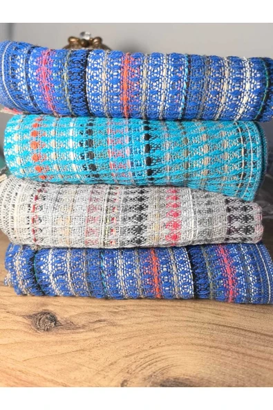 Peacock 4 Adet 40x60 Waffle Mutfak Havlusu Saçaklı (4Renk) - 2