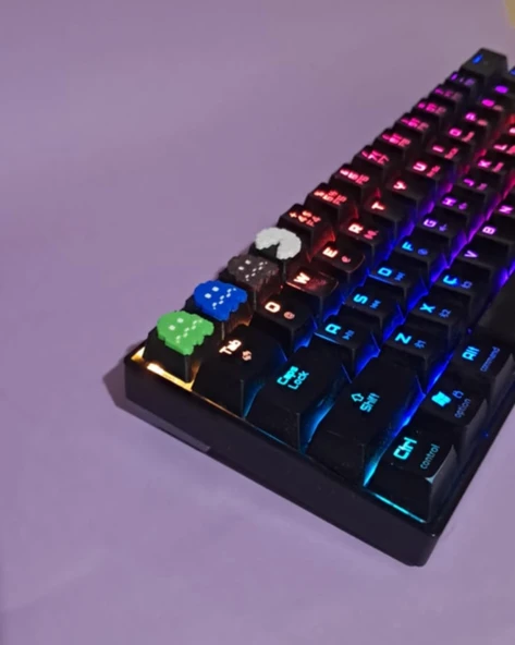 Keycaps mekanik klavye tuşu klavye tuş takımı - 6