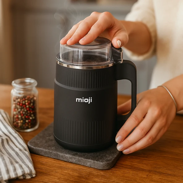 Mioji Mio CG34 500W Paslanmaz Çelik Bıçak Kompakt Baharat ve Kahve Öğütücü Siyah - 3