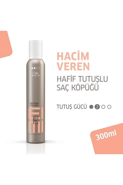 Eimi Natural Volume Hafif Tutuşlu Saç Köpüğü 300ml ürün görseli 1