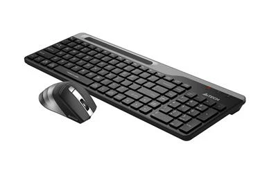 A4 Tech Fstyler FB2535C Gri Bluetooth+2.4G Nano Fn Multimedya Klavye Şarjlı Mouse Set - 4