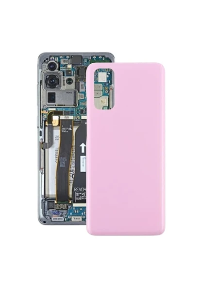 Cbtx Samsung Uyumlu Galaxy S20 Pil Arka Kapağı Pembe