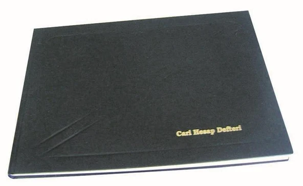 DILMAN CARI HESAP DEFTERI CILTLI YAN 20x28 192 YP ürün görseli 1