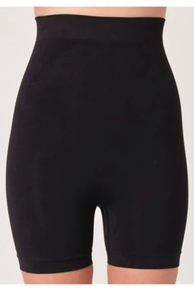 Siyah Kadın Kalça Kaldırıcı Dikişsiz Korse ürün görseli