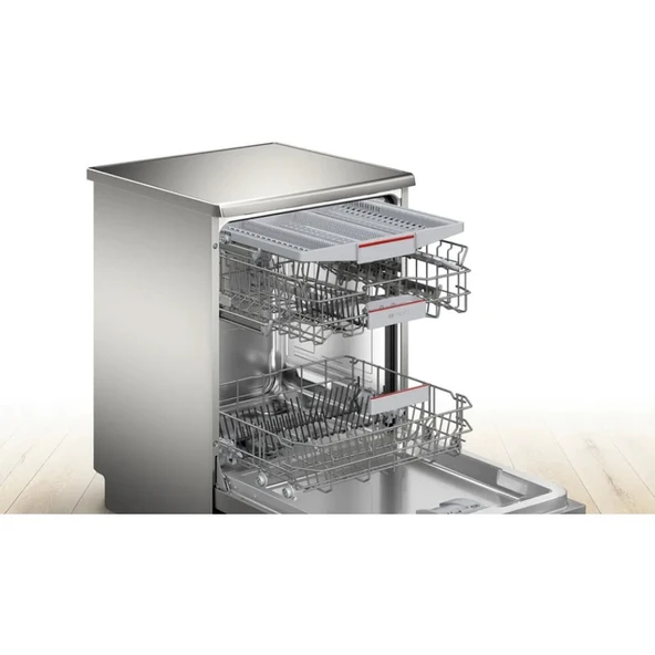 Bosch SMS4IMI62T Inox 3 Çekmece Solo Bulaşık Makinesi - Resim 2