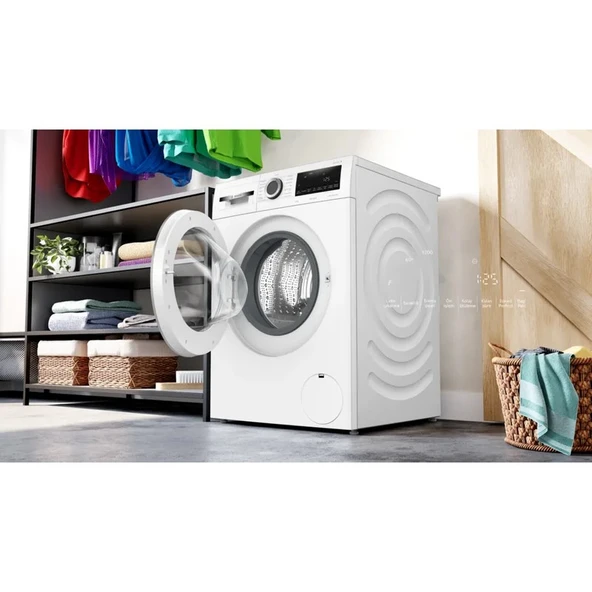 Bosch WGA142X2TR 1200 Devir 9 kg Çamaşır Makinesi - Resim 3