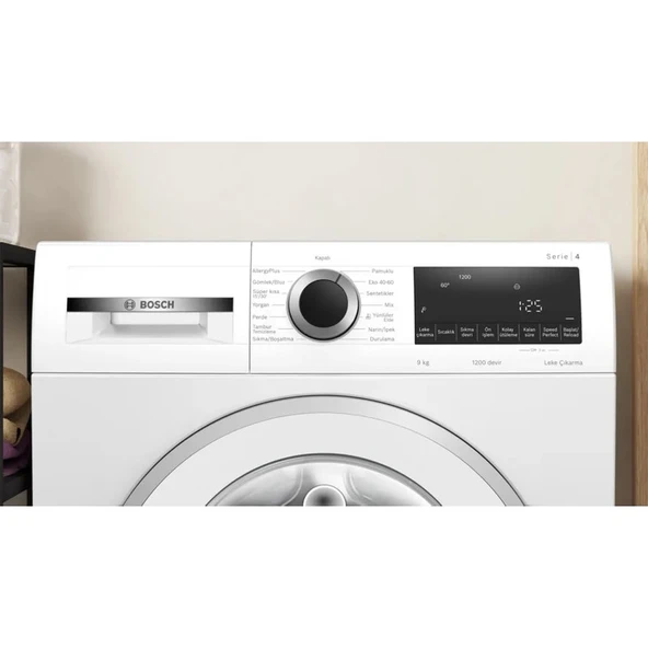 Bosch WGA142X2TR 1200 Devir 9 kg Çamaşır Makinesi - Resim 2