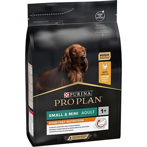 Pro Plani Küçük Irk Tavuklu Yetişkin Köpek Maması 3kg