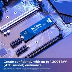 Wd 1TB Blue SN5000 WDS100T4B0E NVMe SSD M.2 2280 1 TB 5.000-4.000 MB-sn Ssd Disk - 4
