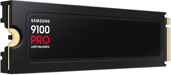 Samsung 1TB 9100 PRO with Heatsink MZ-VAP1T0CW Okuma 14700MB Yazma 13300MB PCIe 5.0 NVMe M.2 SSD - 2