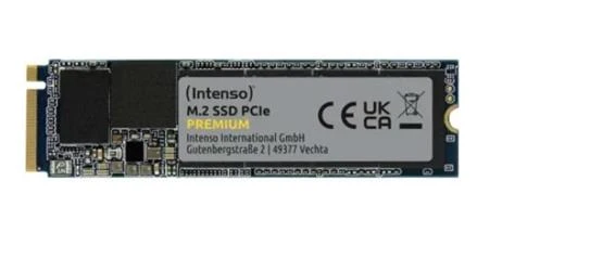 Intenso 500GB Premium Gen.3x4 NVMe 1.3 SSD 2100MB-1700MB-s Ssd Harddisk - 4
