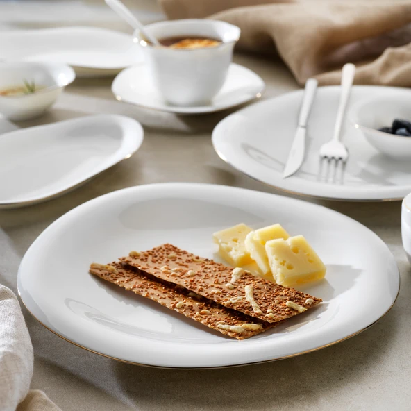 Schafer Superfine Bone Elixir Kahvaltı Takımı 32 Parça-Gold - 2