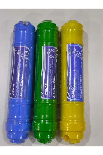 Alkali Mineral Detox Filtre Set