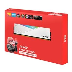 XPG 16GB-2 Lancer RGB DDR5 7200MT-s CL 34-46-46 1.4V Soğutuculu PC Ram - 4