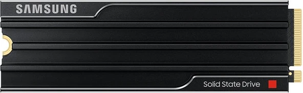 Samsung 1TB 9100 PRO with Heatsink MZ-VAP1T0CW Okuma 14700MB Yazma 13300MB PCIe 5.0 NVMe M.2 SSD - 3
