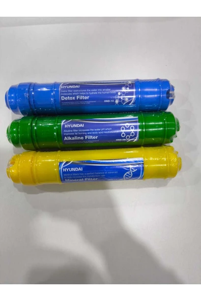 Alkali Mineral Detox Filtre Set - 2