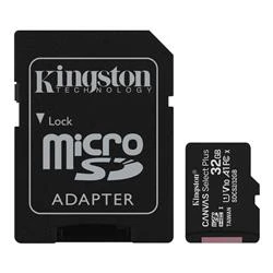 Kingston SDCS2-32GB 32GB micSDHC Canvas Select Plus 100R A1 C10 Card + ADP Hafıza Kartı - 7