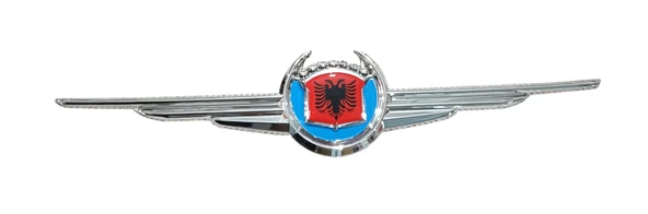 ÇELENK ARMA PLASTİK KROM ARNAVUT BAYRAĞI  LOGOLU MAVİ ÇERÇEVE
