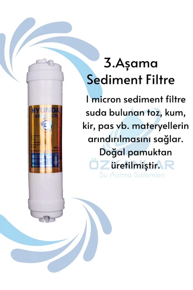 Su Arıtma Cihazı Filtre Seti 4lü Orjinal - 4