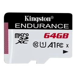 Kingston SDCE-64GB 64GB microSDXC Endurance 95R-30W C10 A1 UHS-I Card Only Hafıza Kartı - 3