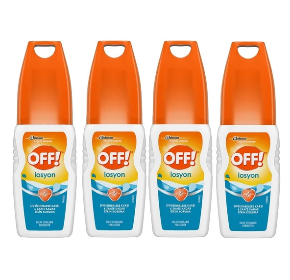 Off Sinek Kovar Losyon 100 ml 4'lü