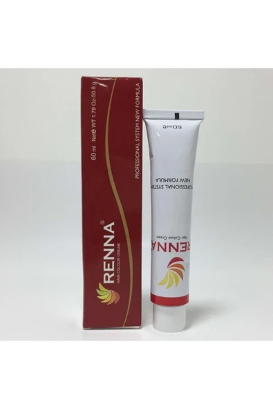 RENNA Saç Boyası Tüp 60 ml - 6.35 Koyu Kumral Dore Akuju - 2