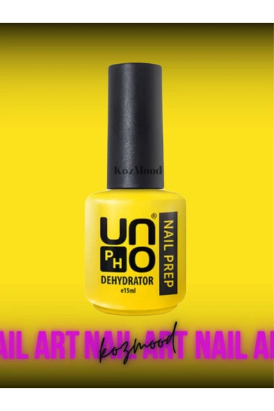 KOZMOOD Uno Kalıcı Oje Seti Dehydrator Nail Prep 15 Ml