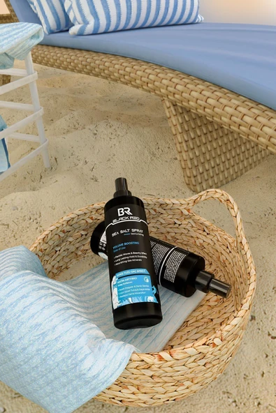 BLACK RED Saç Deniz Tuzu Spreyi - Sea Salt Spray Orta Tutuşlu Hacimlendirir Anti Uv Saç Şekillendirici - 5