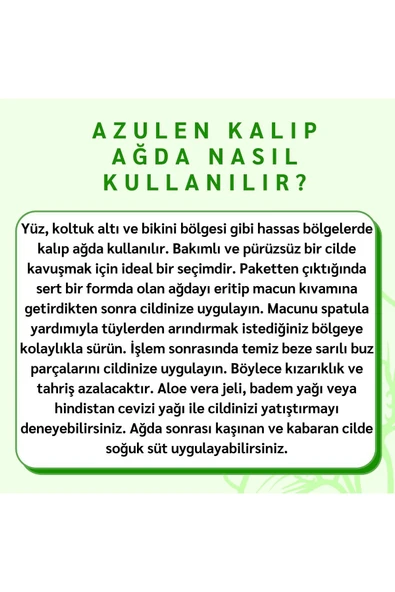 ABLATE Azulen Kalıp Ağda 500 ml. - 2