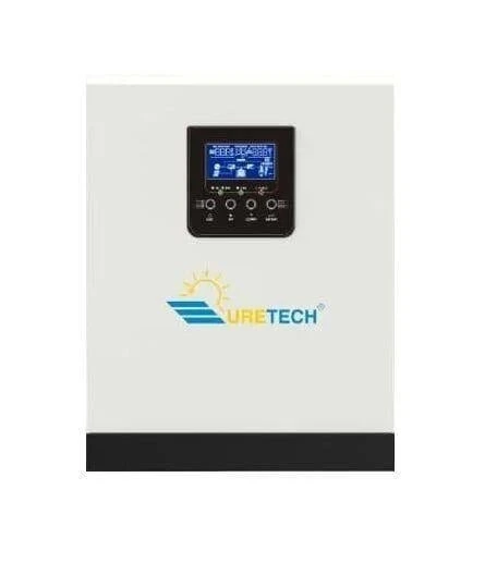 URETECH 1kva 1kw 1000 Watt Tam Sinüs Akıllı 40 Amper Mppt Inverter 12v-220v Invertör ürün görseli 1
