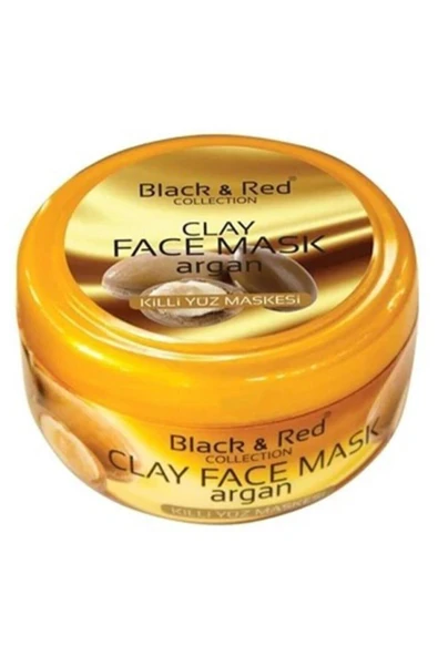 BLACK RED Black & Red Argan Yağlı Killi Yüz Maskesi 400 Gr.