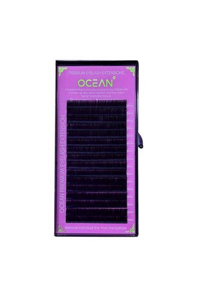 OCEAN Doğal İpek Kirpik (Natural Eyelash) 13MM 0.07C